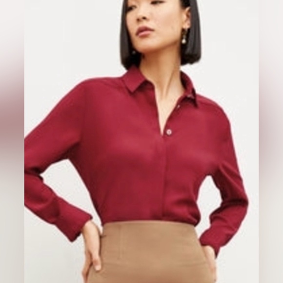 MM Lafleur The Legarde blouse shirt 8 eco soft wave - Picture 2 of 12